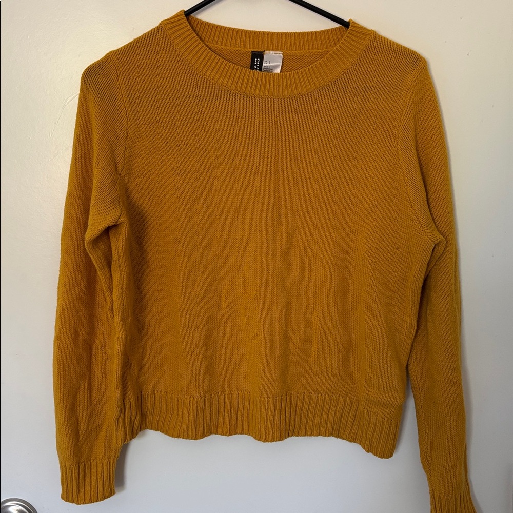 ⭐️ 3 for $20 - Bundle and save!!⭐️
H&M Golden Knit Sweater